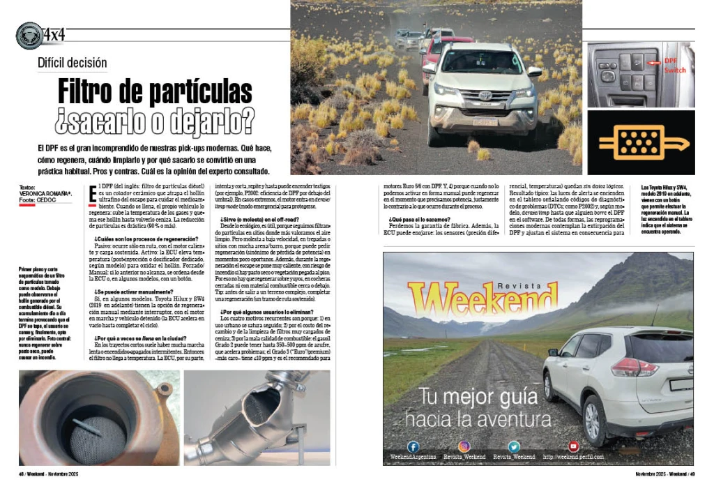 Nota realizada por Mainumby4x4