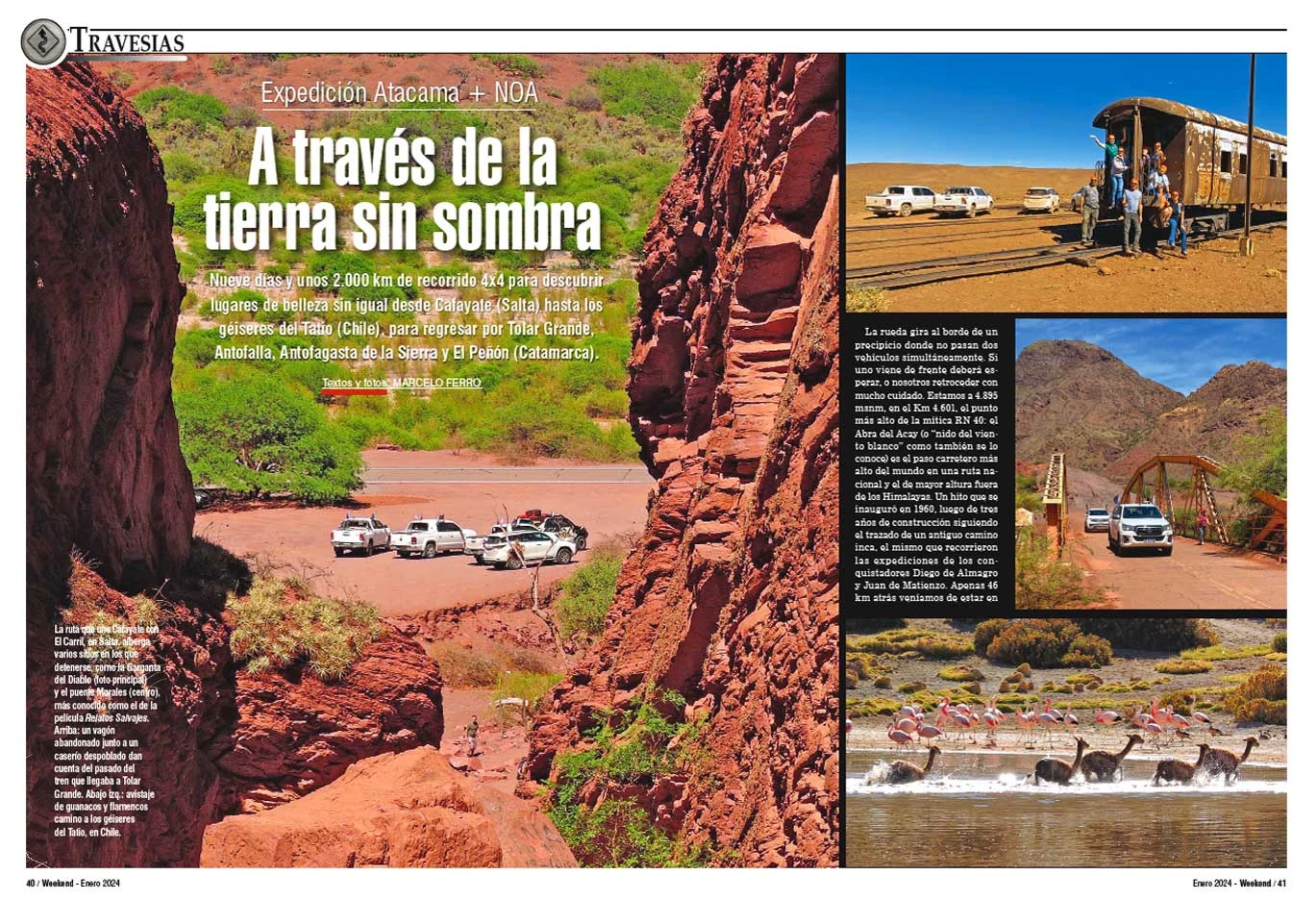 Expedición 4x4 al desierto de Atacama: a través de la tierra sin sombra 