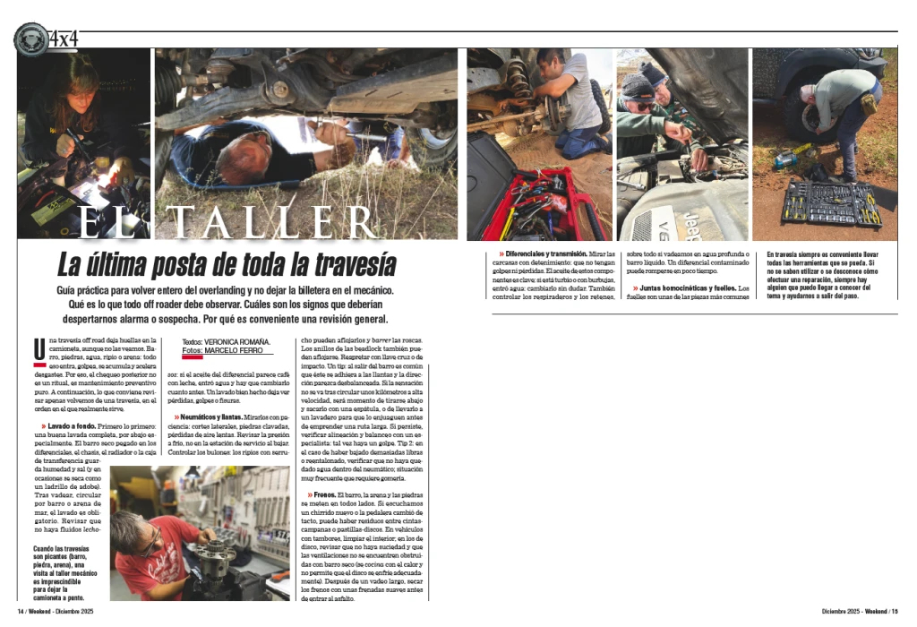 Nota realizada por Mainumby4x4