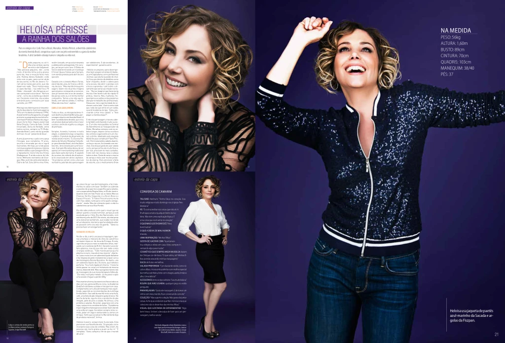 Diseño interior revista Be Fashion – nota de tapa