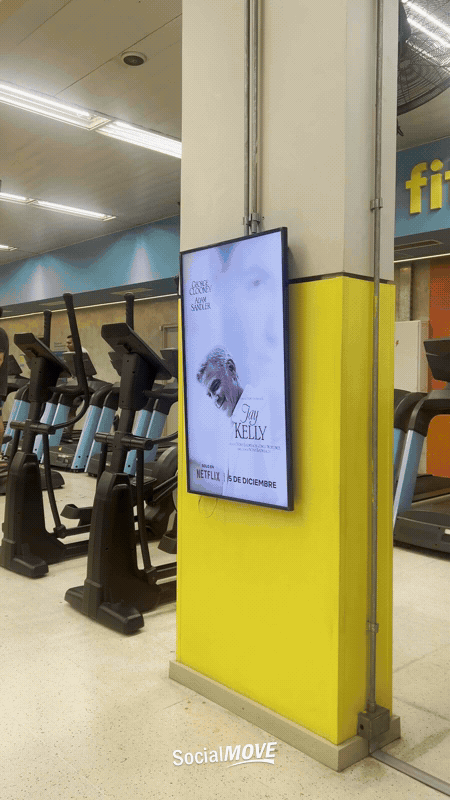 Netflix en Megatlon y Fiter
