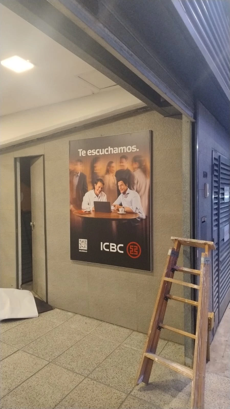 Publicidad ICBC en Megatlon Nu&ntilde;ez