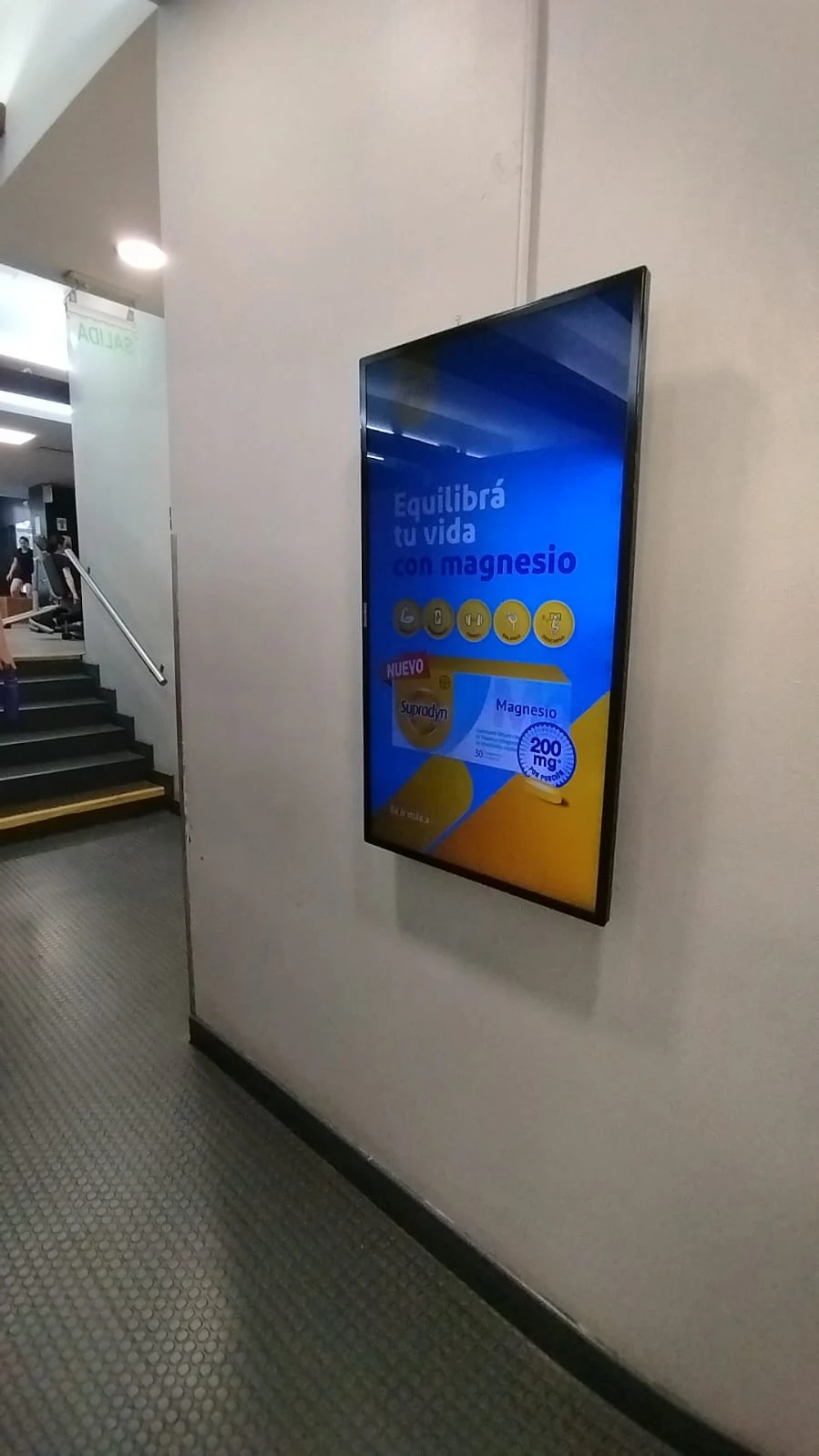 Publicidad Supradyn Megatlon Recoleta