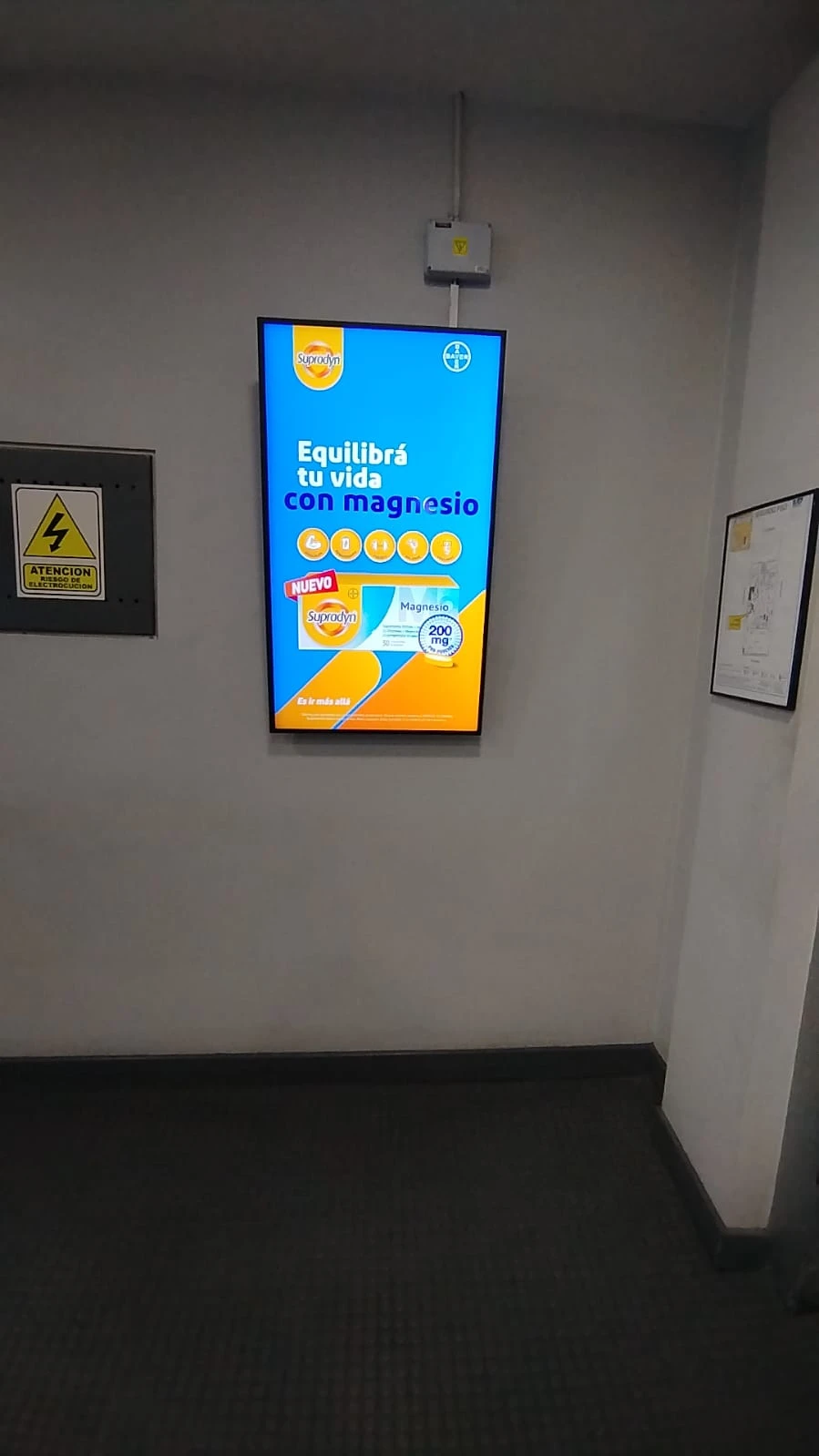 Publicidad Supradyn Megatlon Recoleta