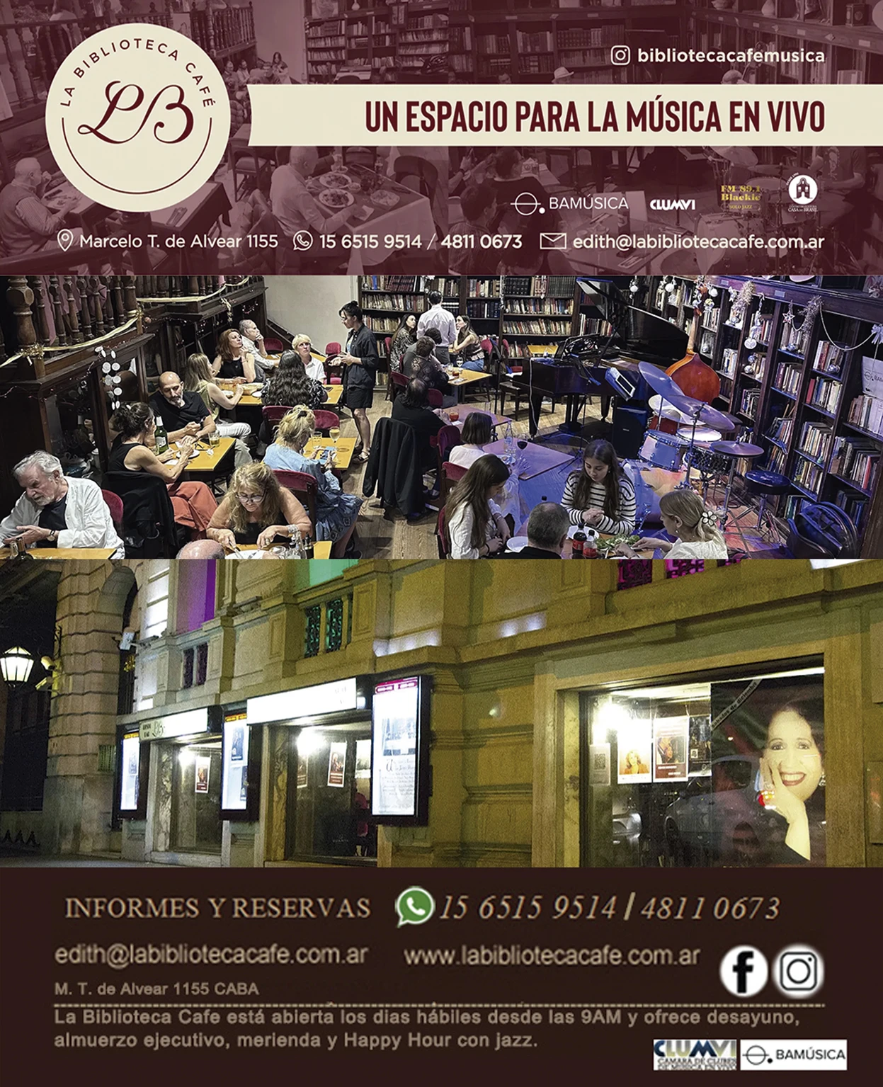 LA BIBLIOTECA CAFE