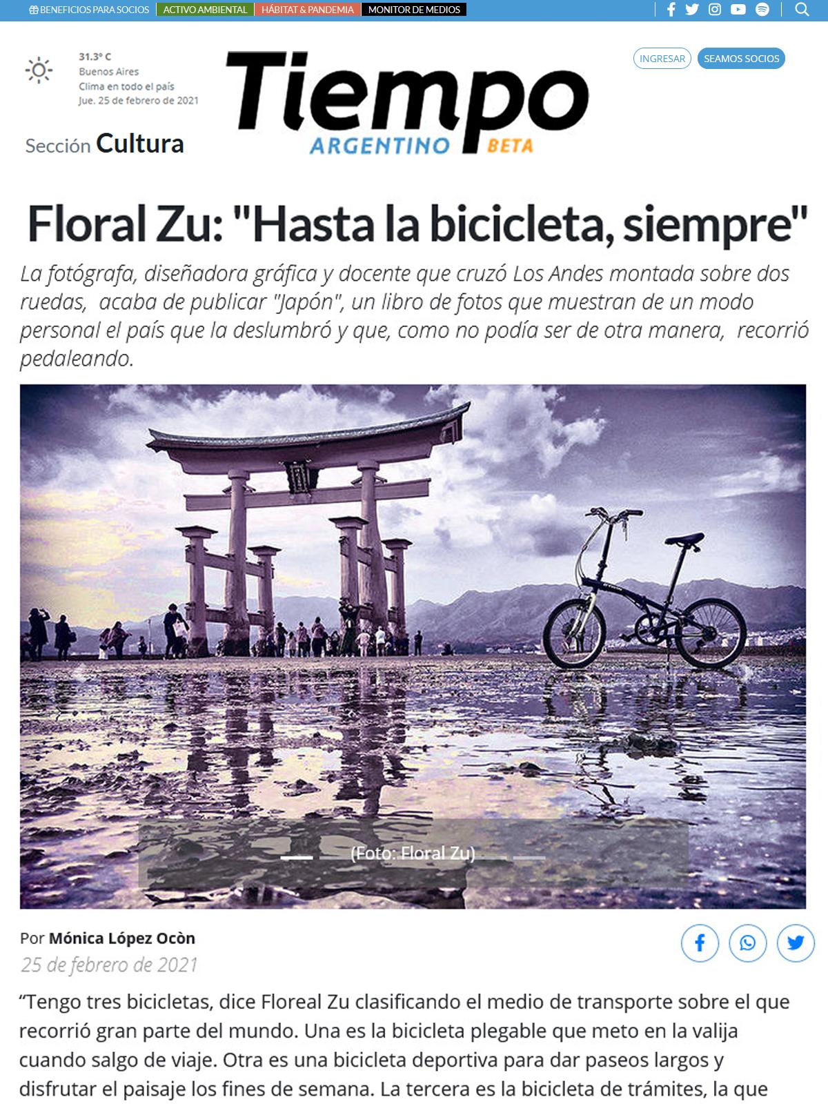 Hasta la bicicleta siempre