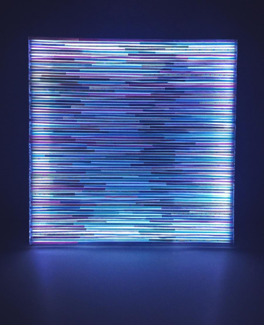 Led Light & wood base 42x42 inches