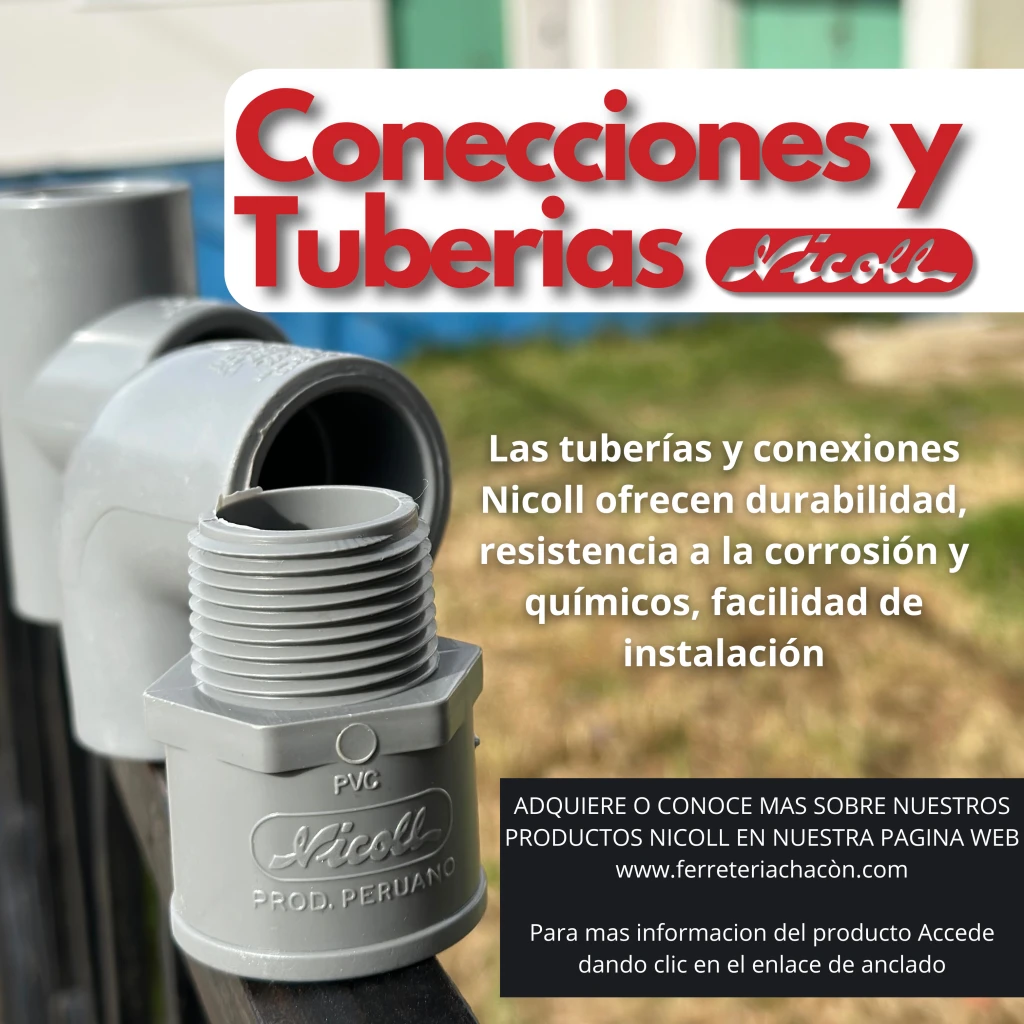 Conexiones y Tuberías Nicoll