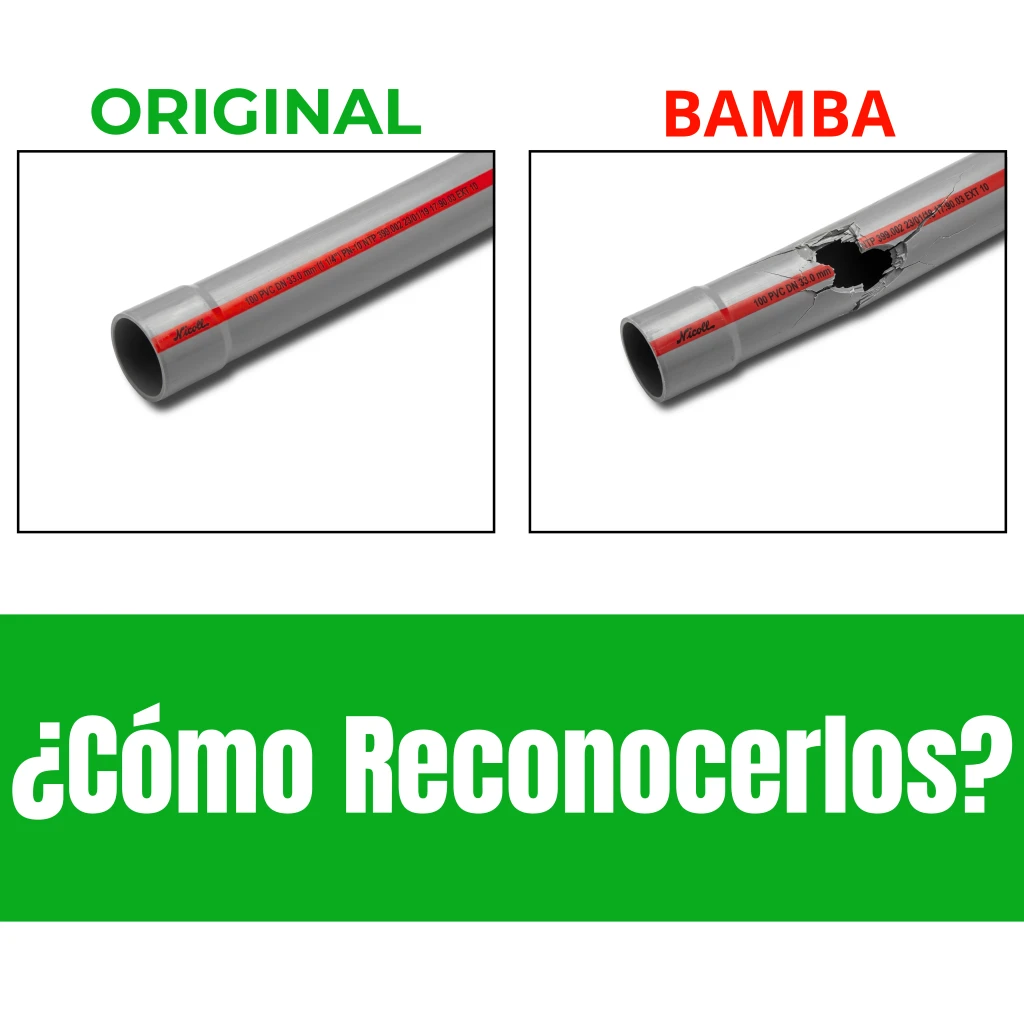 Tuberías originales vs tuberías “bambas”: cómo diferenciarlas y evitar pérdidas