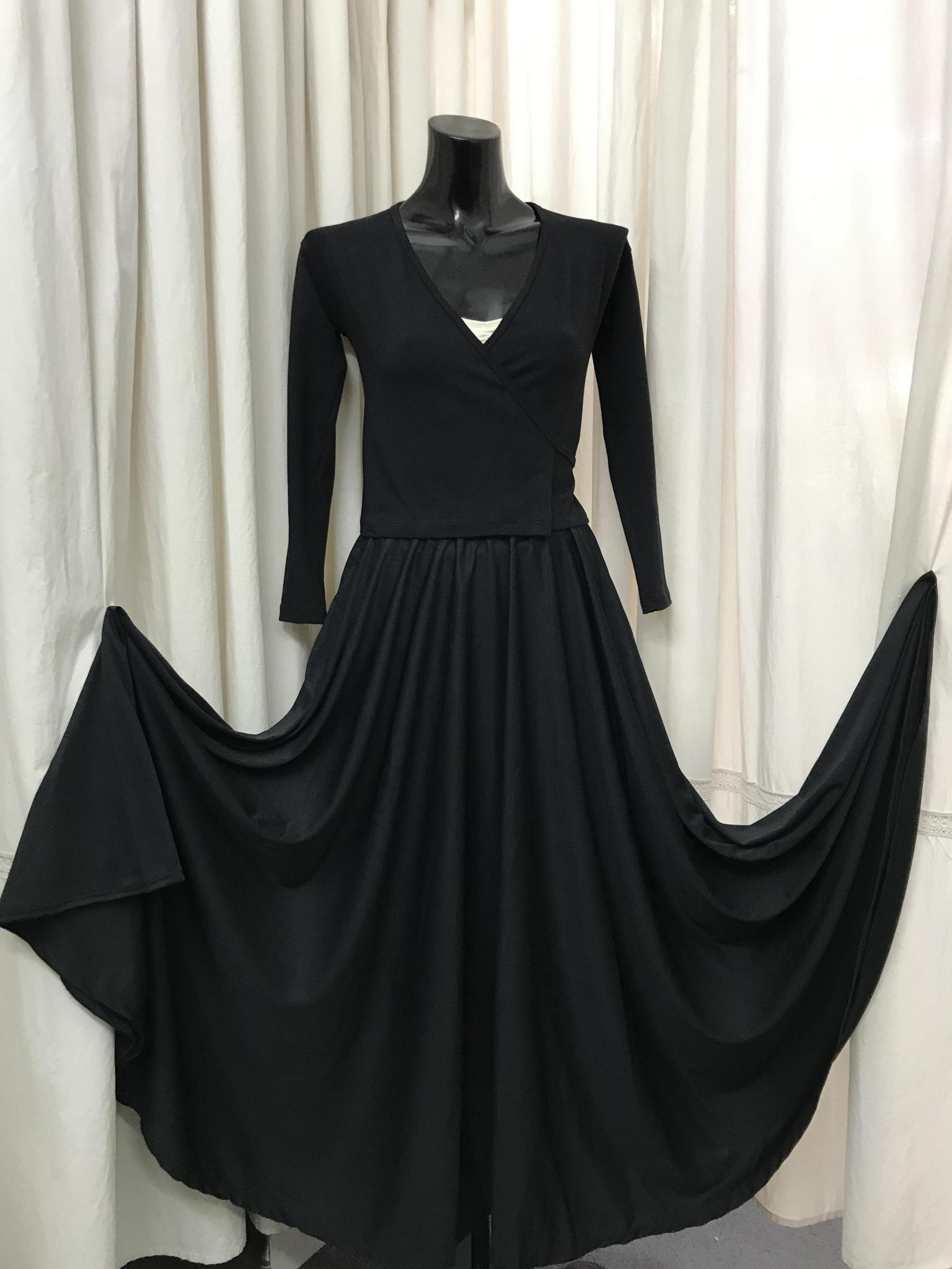 Malla Lycra. Saquito de lycra de algodon. Pollera campana plato