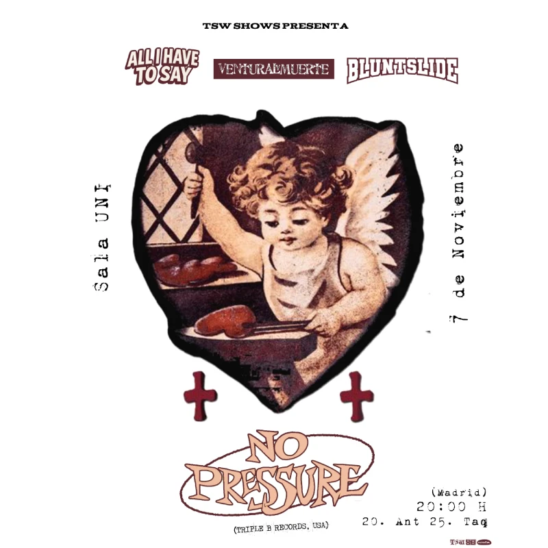 NO PRESSURE • ALL I HAVE TO SAY • VENTURA LA MUERTE • BLUNTSLIDE