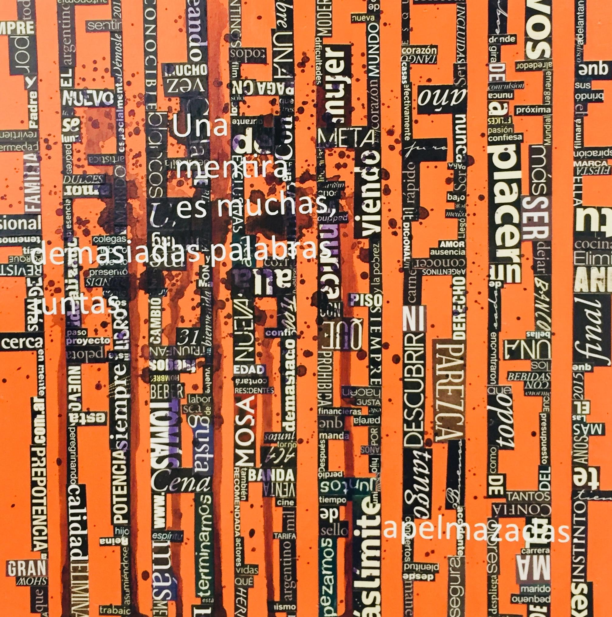 Disponible. Mixta s/tabla. 30x30cm. 