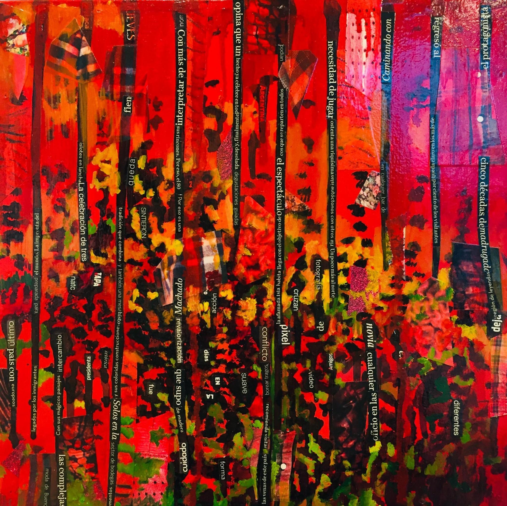 Mixta s/tabla. 30x30cm. EN COLECCIÓN PRIVADA, BS. AS.. ARG.