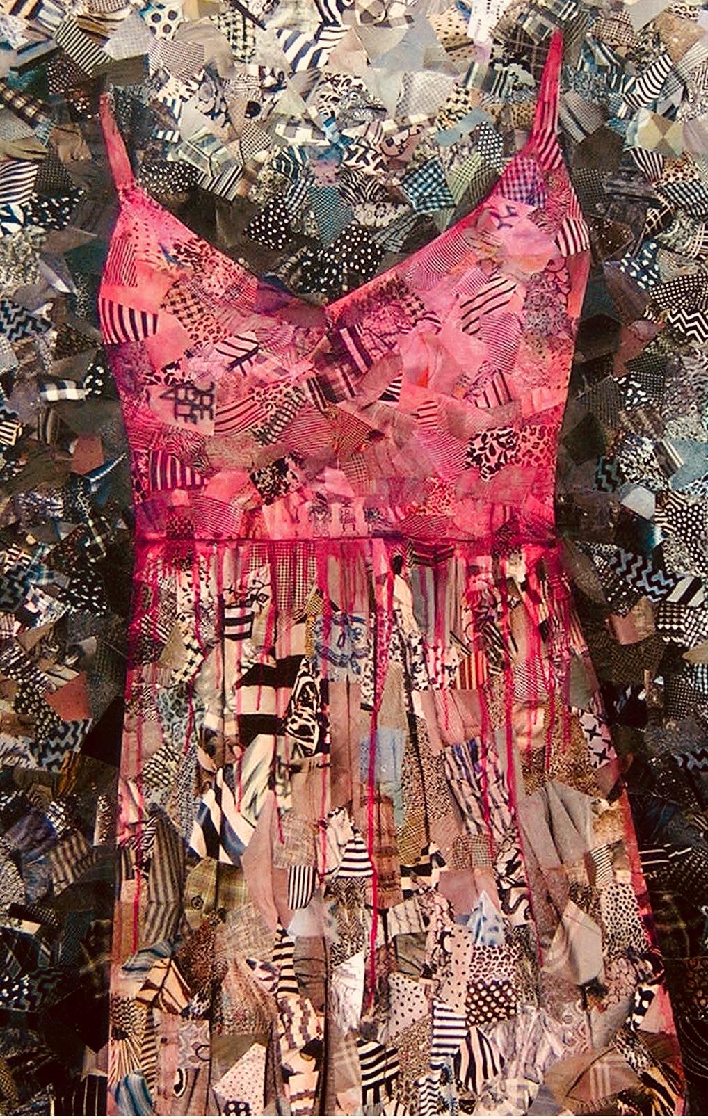 Técnica mixta s/tela. 180x80cm. En Colección Privada en San Francisco, Cba., Arg.
