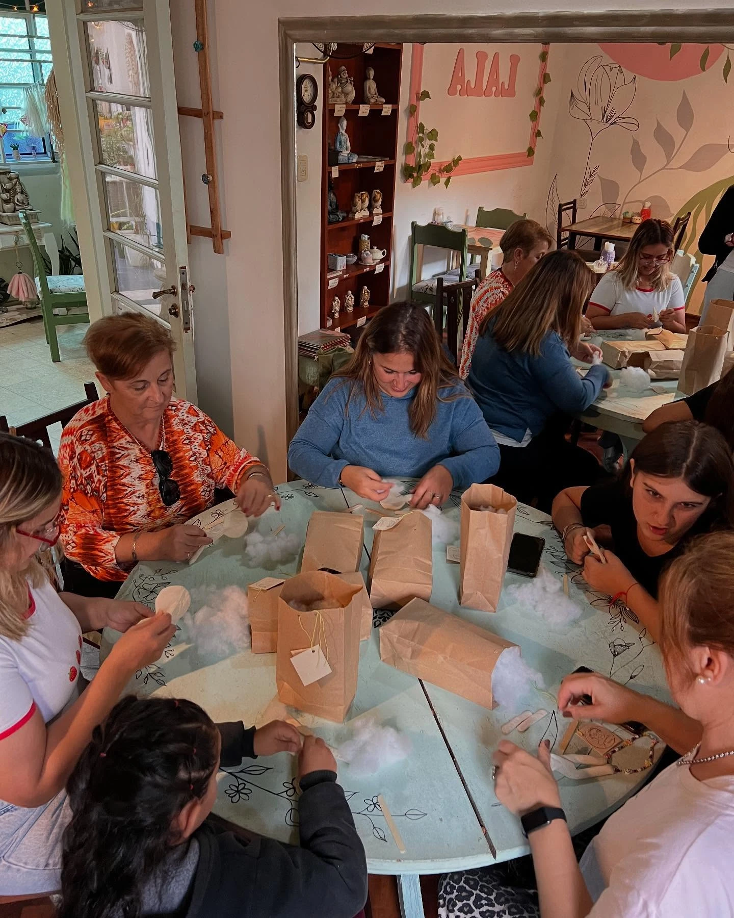 TALLER EN LALA CAFE VERDE 