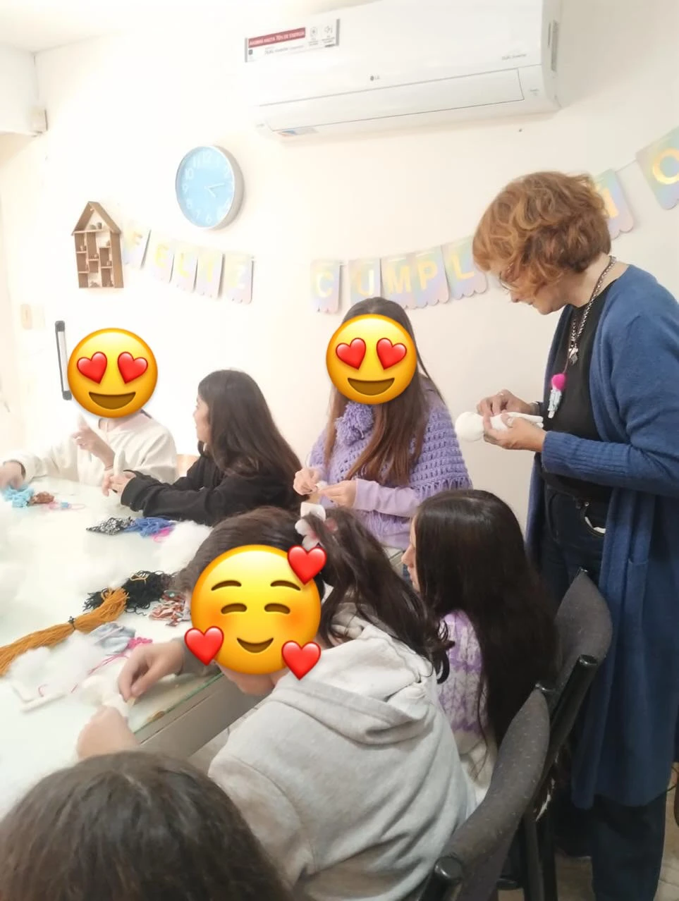 TALLER EN UN CUMPLE 