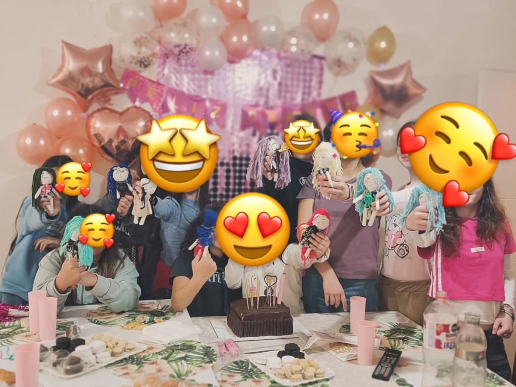 TALLER EN UN CUMPLE 