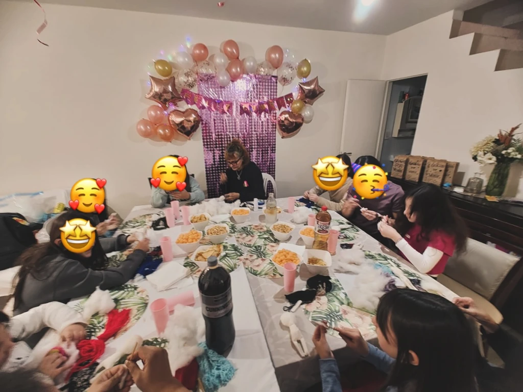 TALLER EN UN CUMPLE 