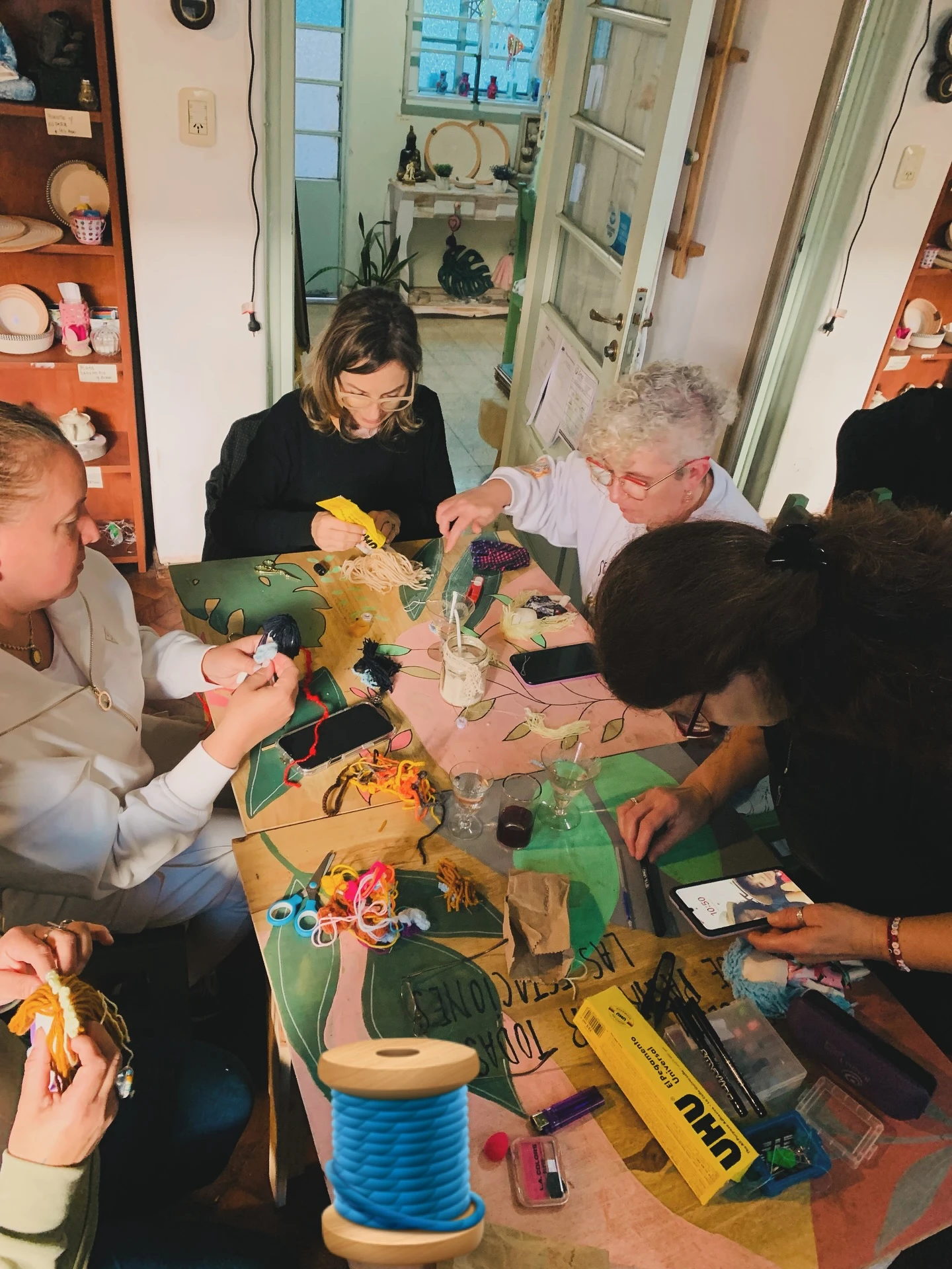 TALLER EN LALA CAFE VERDE 