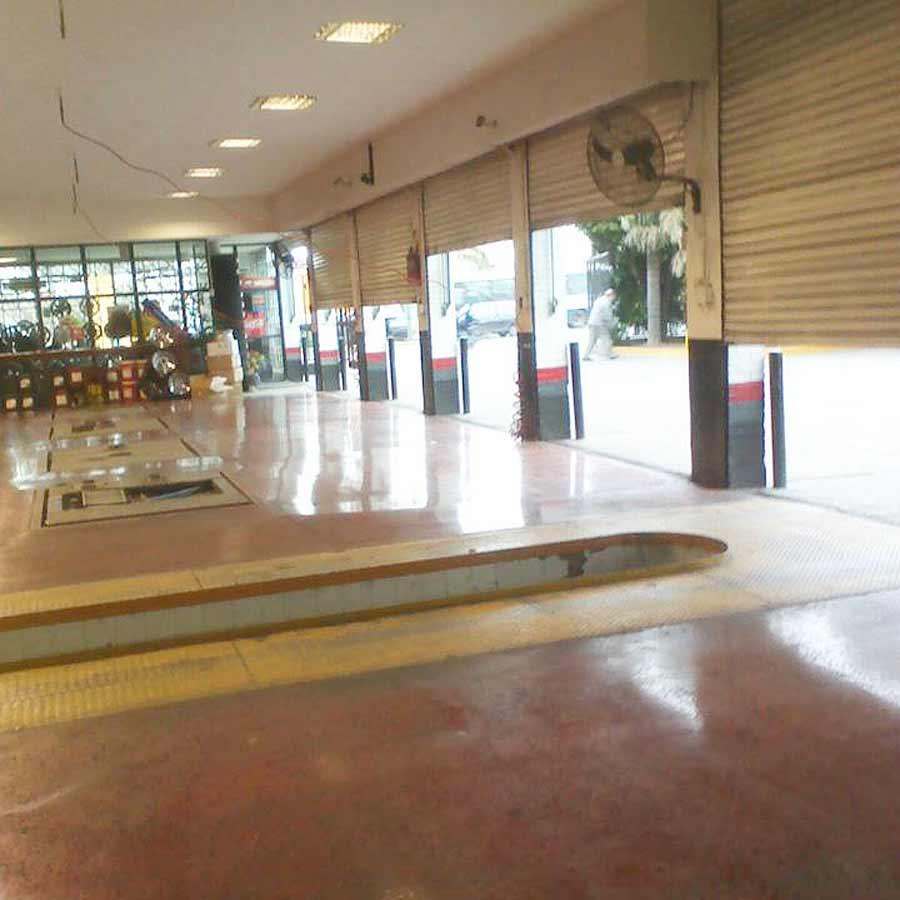 Recuperación de hormigón con sistema Pulex