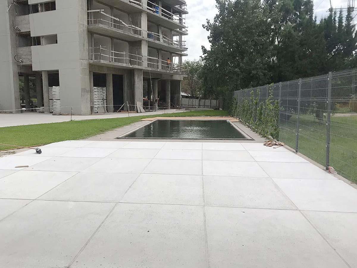 Infinity, pisos continuos de terrazo 