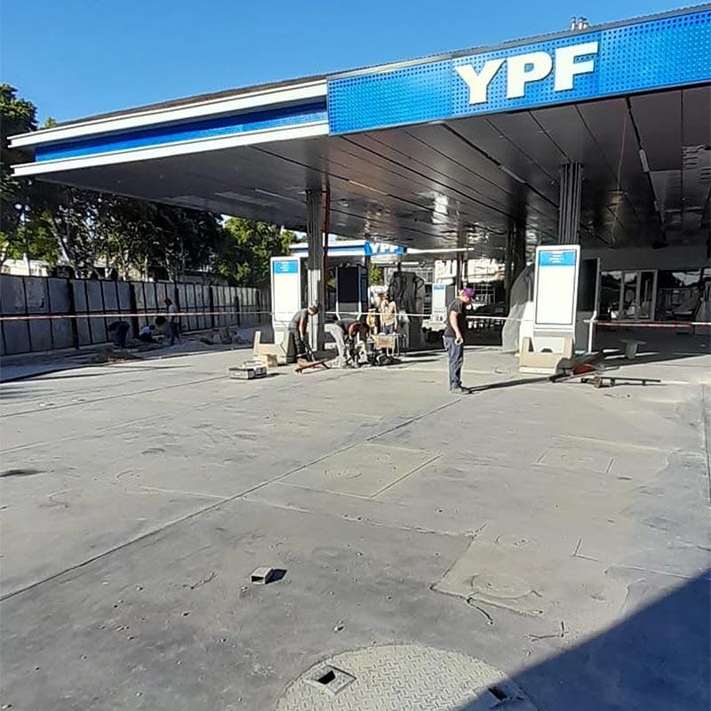 Pisos para estación de servicios Rosario