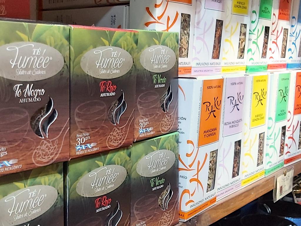 Infusiones, té especiados y saborizados patagónicos