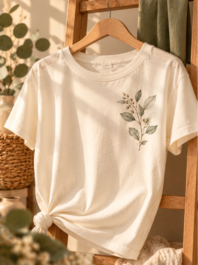Remera de algodón personalizada