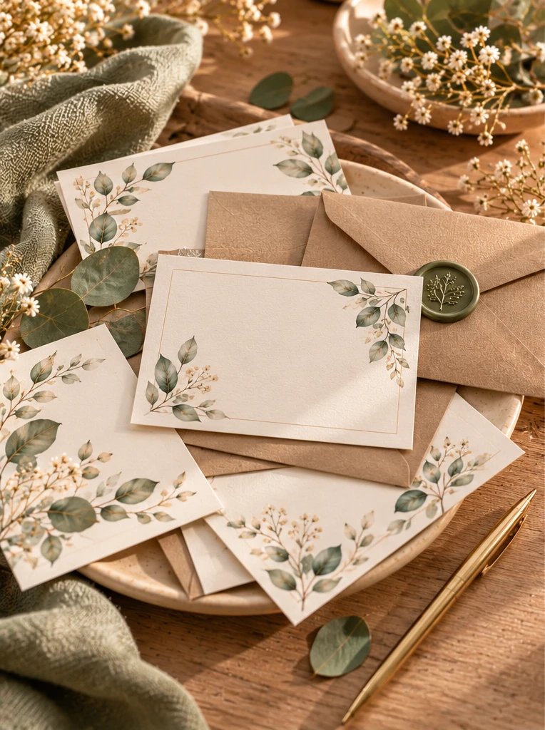 Tarjetas de agradecimiento personalizadas