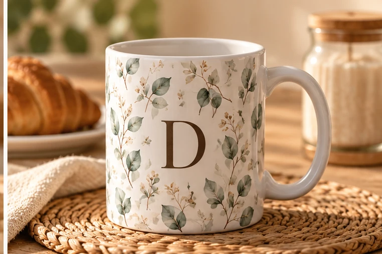 Taza blanca personalizada