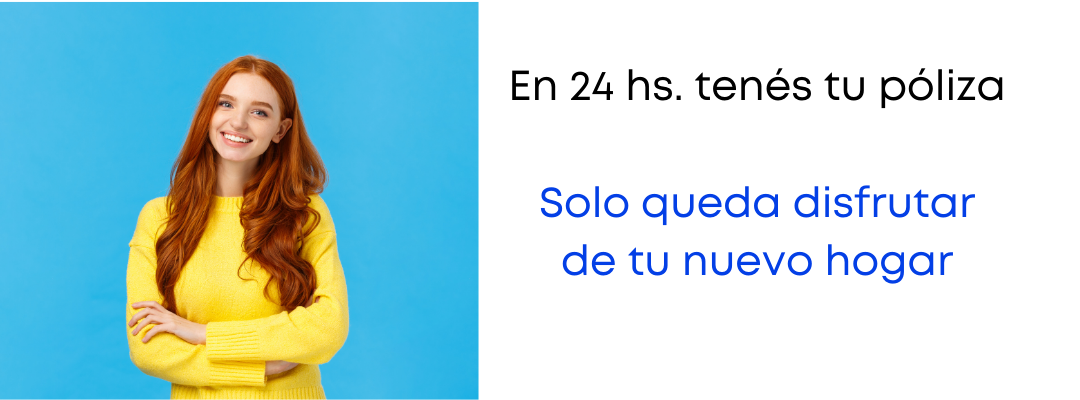 en 24 horas tenes tu póliza de caución