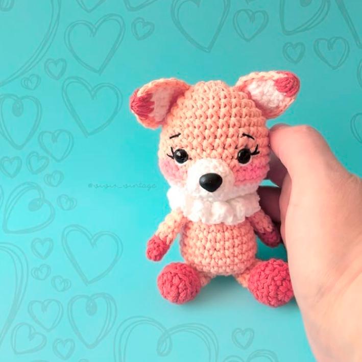 Patrón gratuito amigurumi ganchillo GRATIS: Zorrito - Incluye fototutorial - No te lo pierdas!