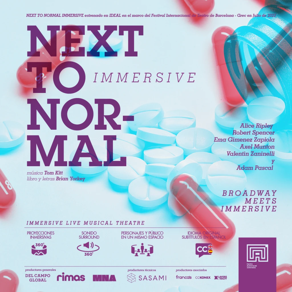NEXT TO NORMAL IMMERSIVE LLEGA A BUENOS AIRES UNA VERSIÓN INNOVADORA Y DISRUPTIVA DEL MUSICAL QUE REVOLUCIONÓ BROADWAY