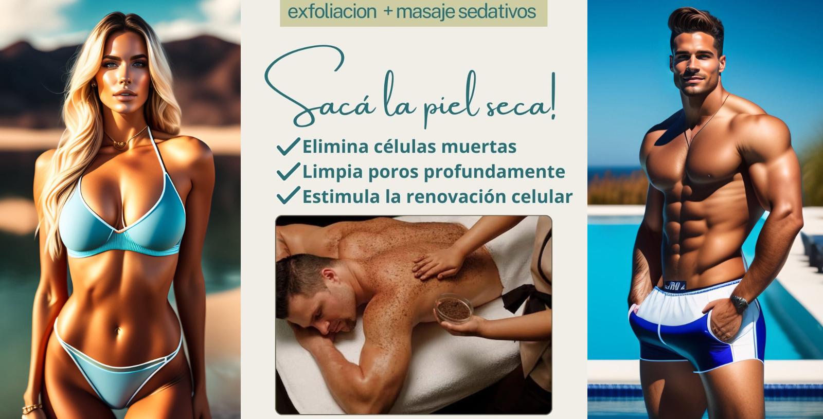 exfoliacion corporal depilacion laser definitiva en caba