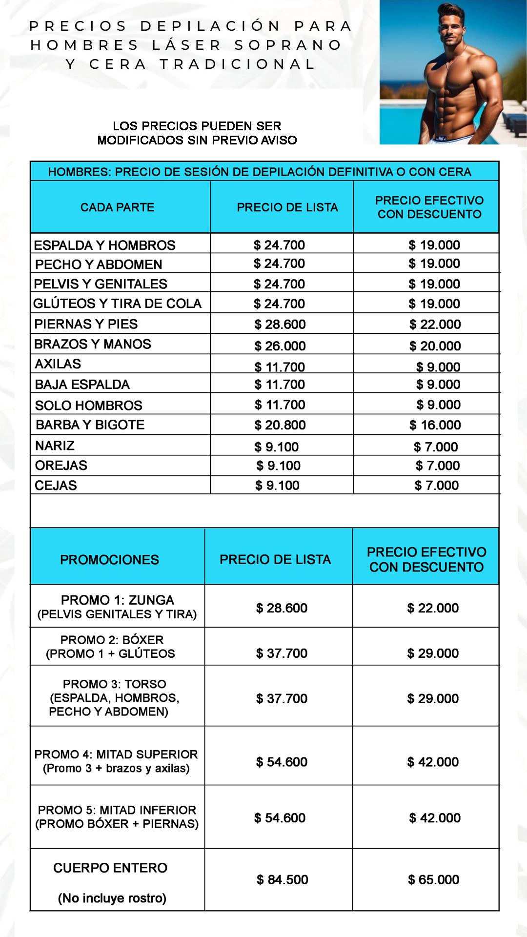 depilacion masculina para hombres depilacion en almagro