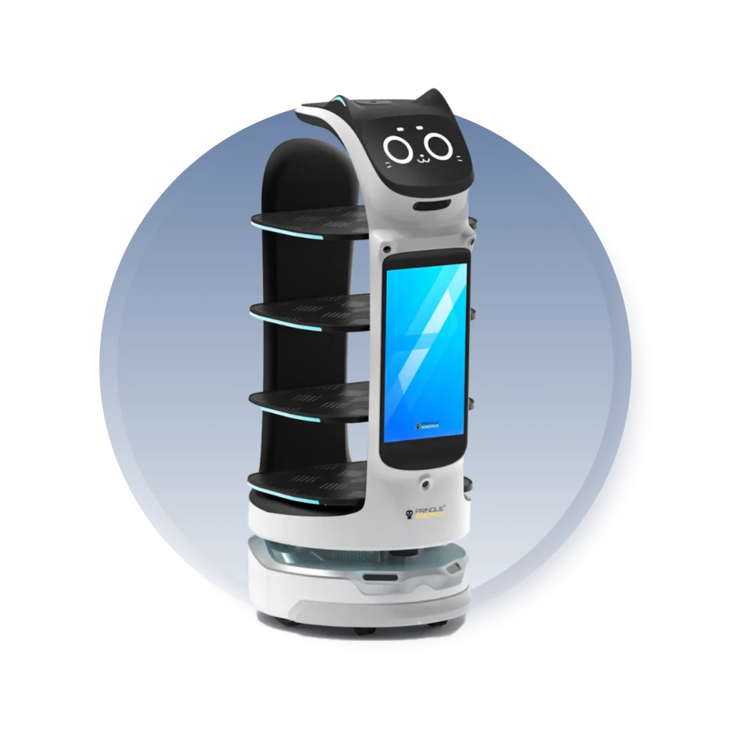 Bellabot Pro robot de entrega y promoción