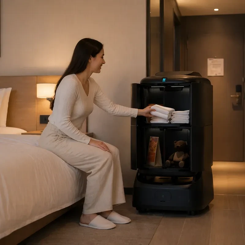 Flashbot robot de servicio privado