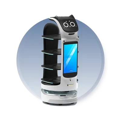 Bellabot Pro robot de entrega y promoción