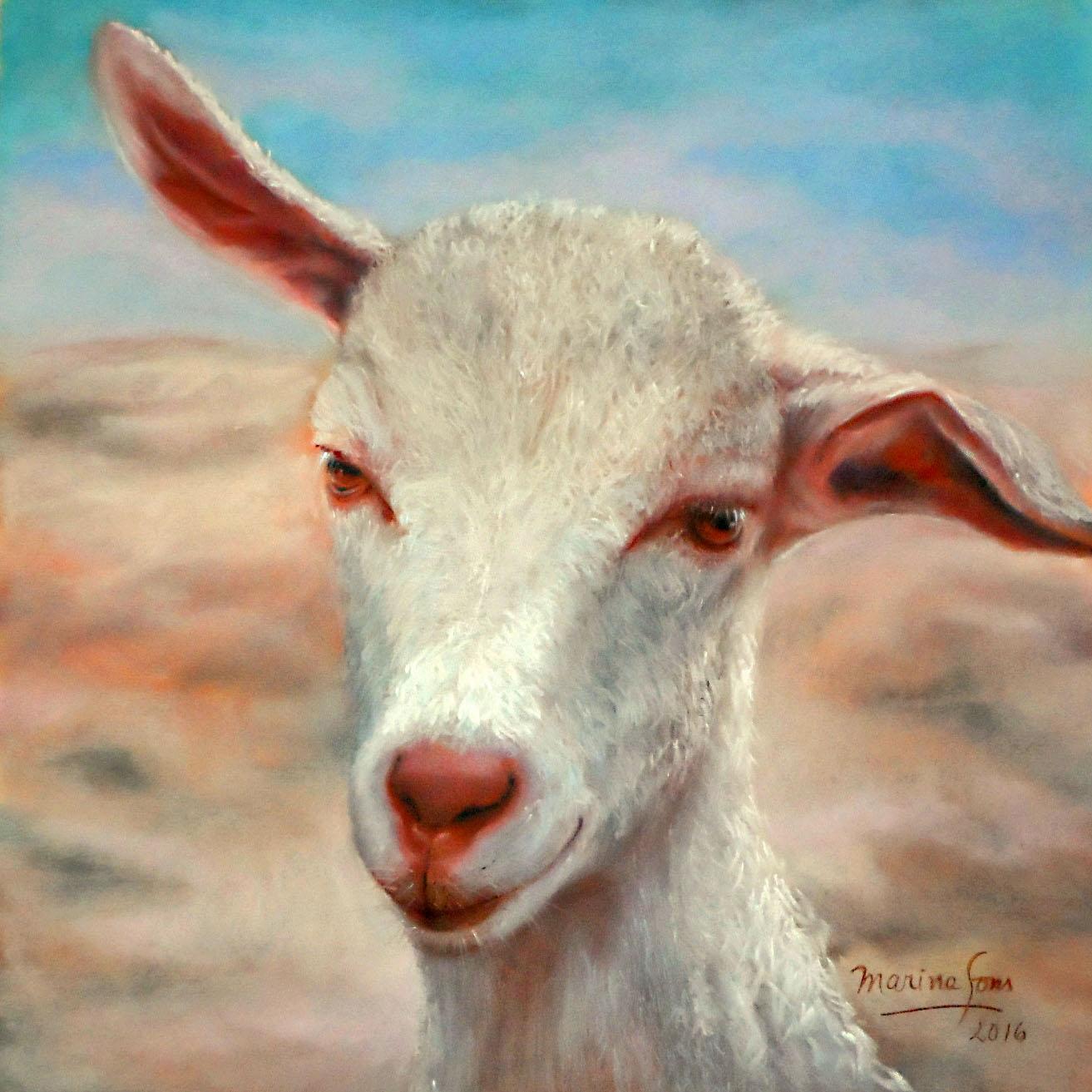 Pastel tiza sobre papel, 50x50cm