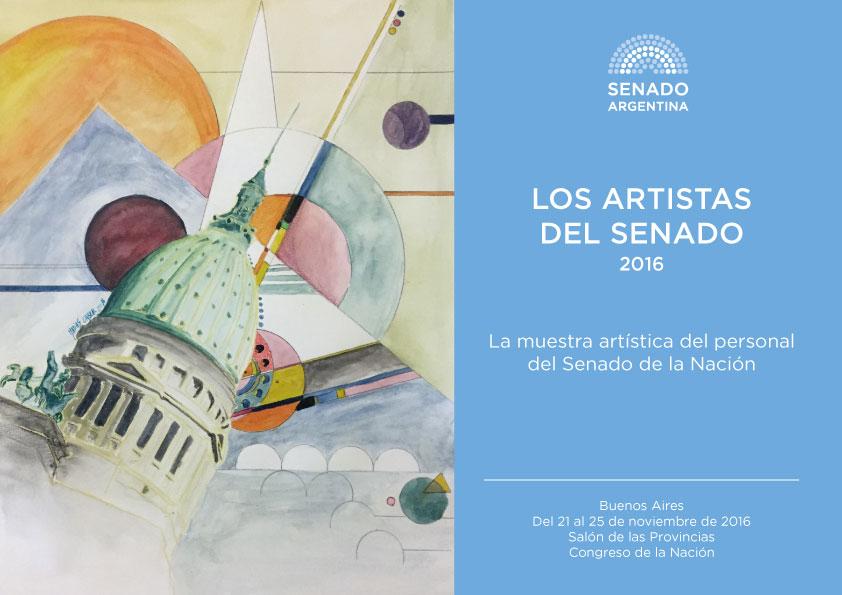 La muestra artística del personal del Senado de la Nación