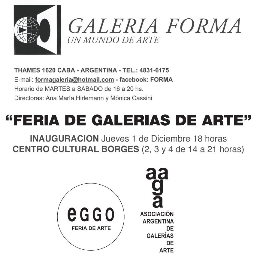 "Feria de Galerías de Arte"