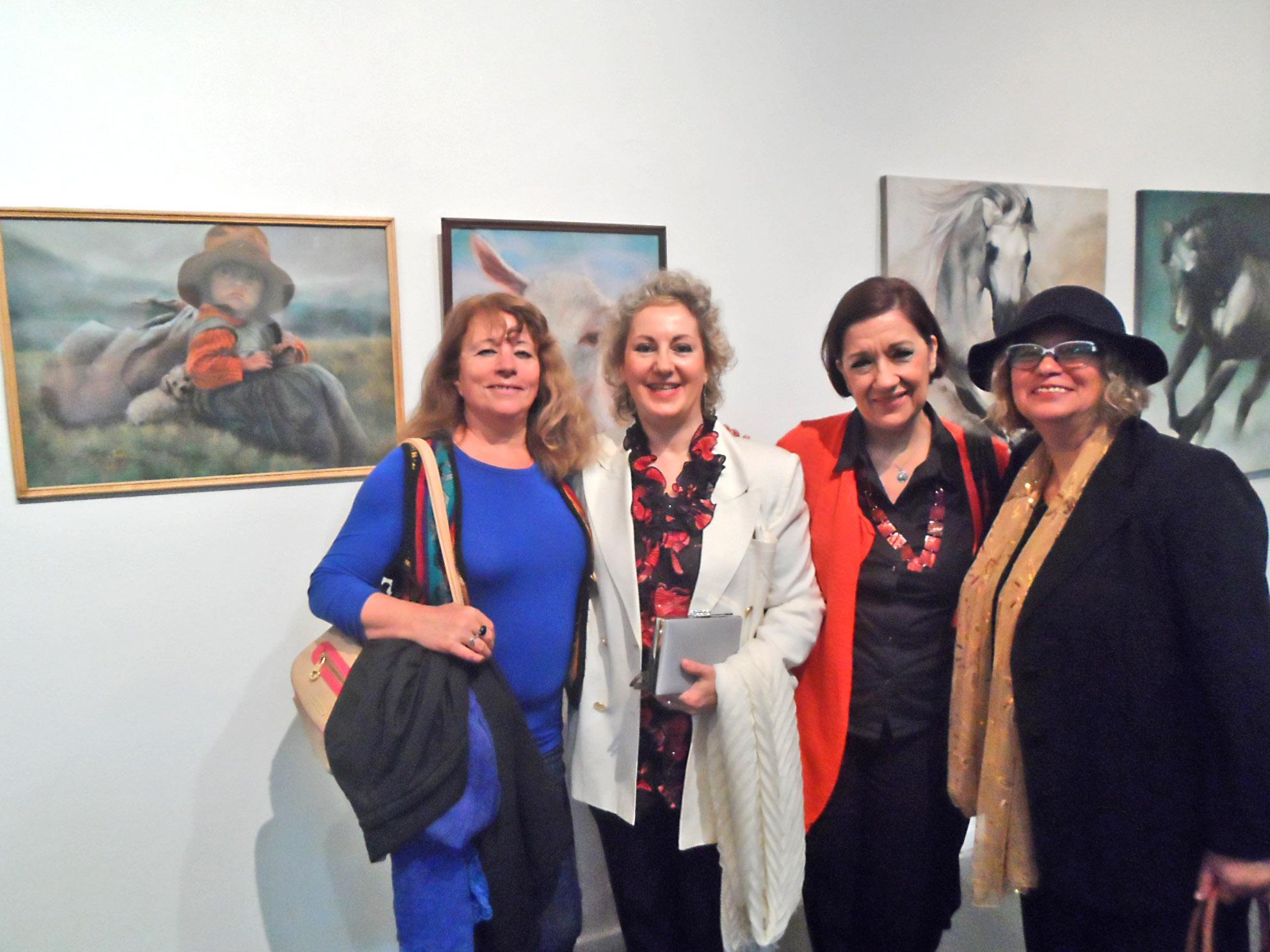 Susana, Marina, Isabel y María