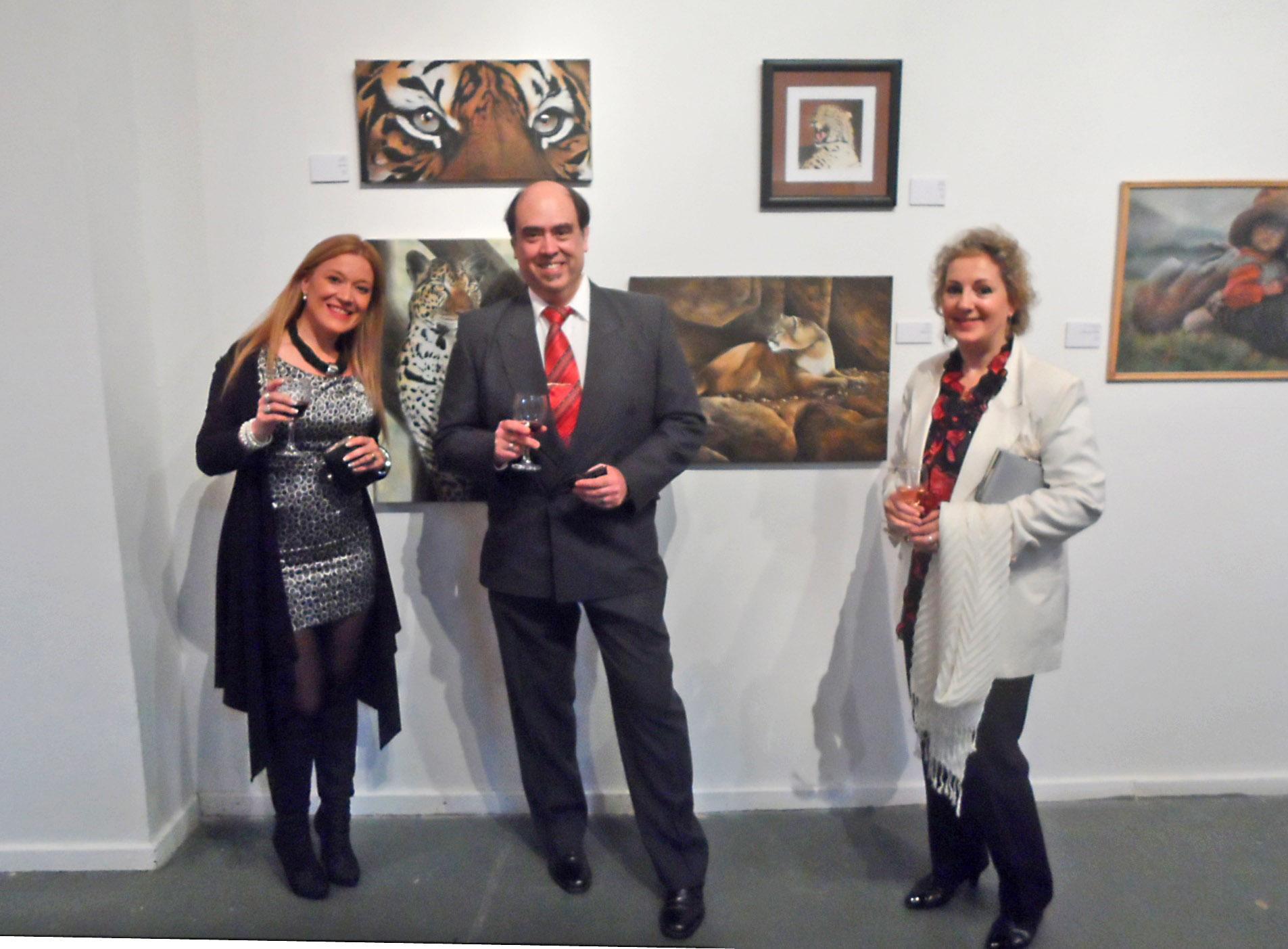 Verónica, Anibal y Marina