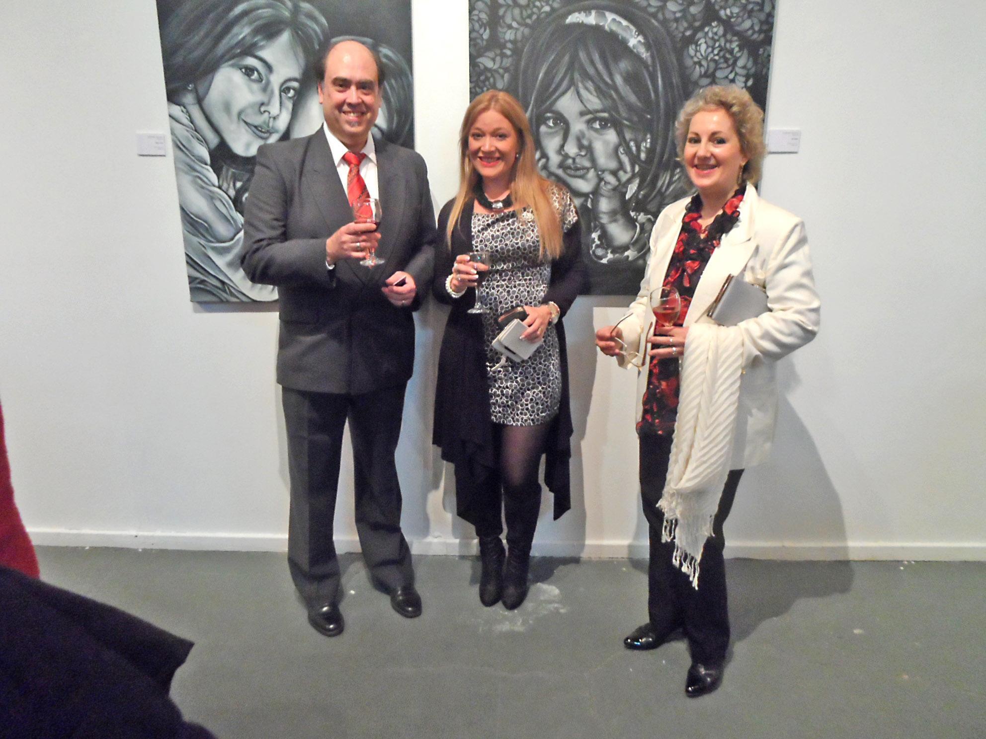 Verónica, Anibal y Marina
