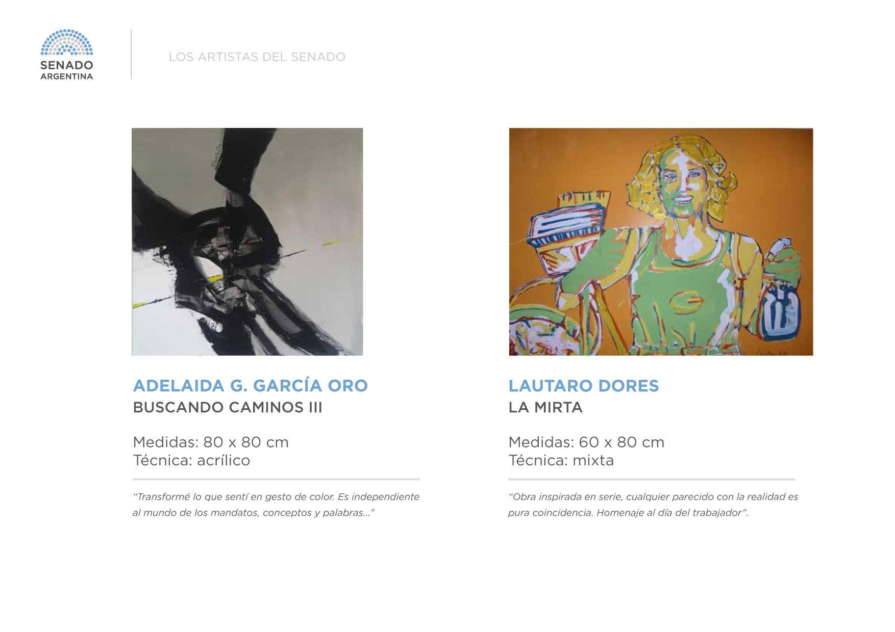 Brochure de la exposición.