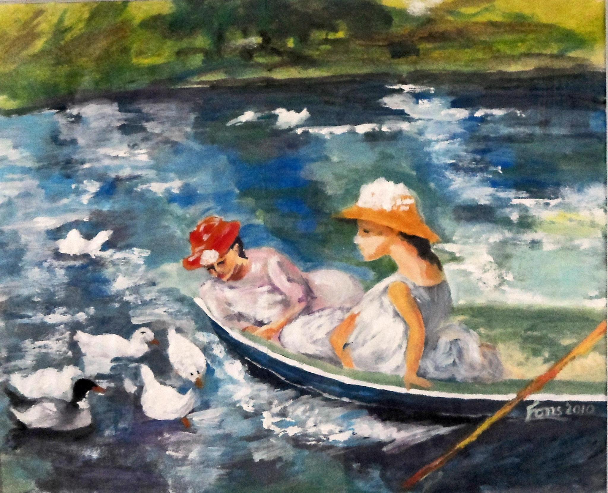 Aguada de témpera sobre papel, 28x35cm. Colección Privada.