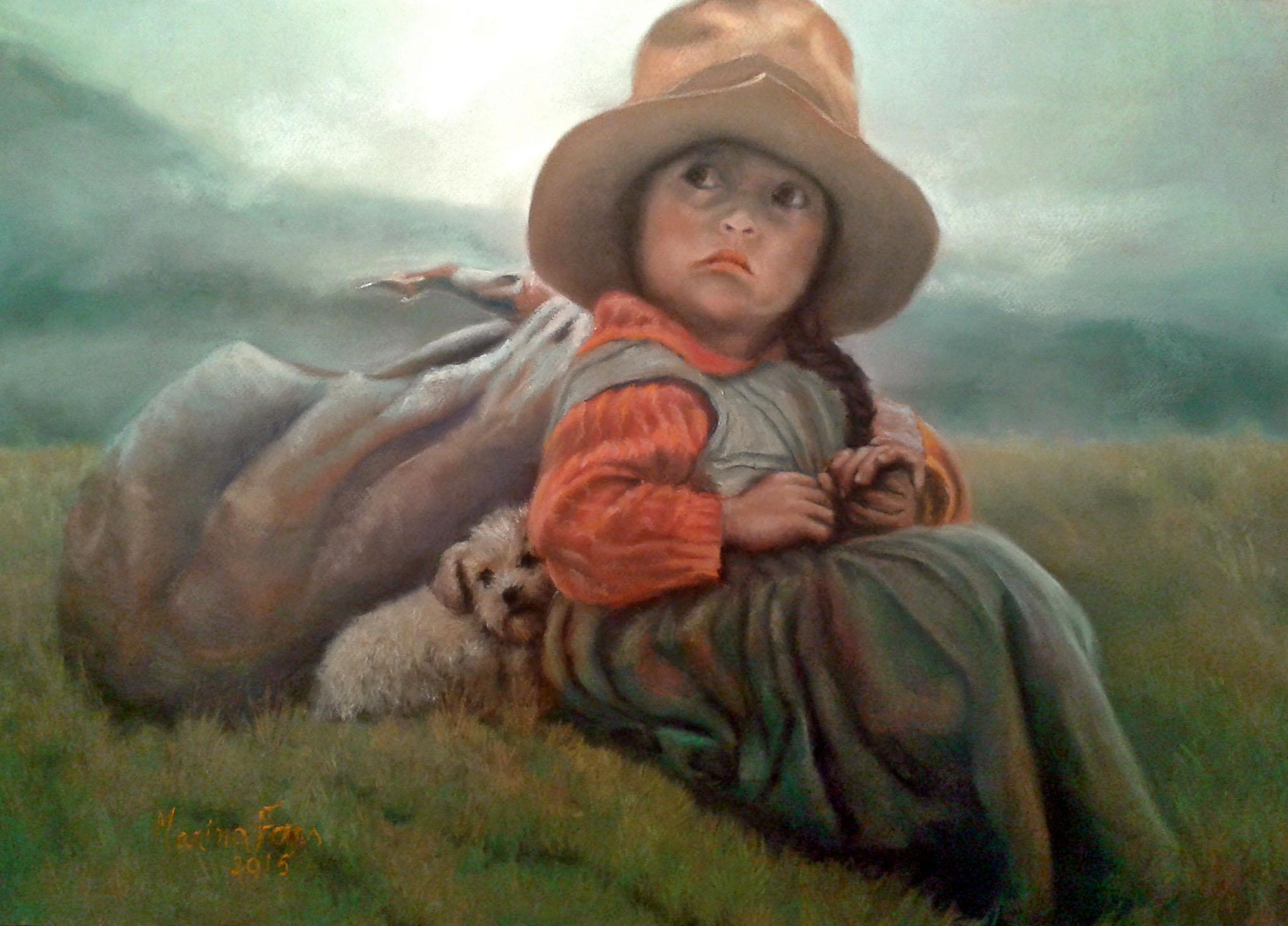 "La niña de cobre"