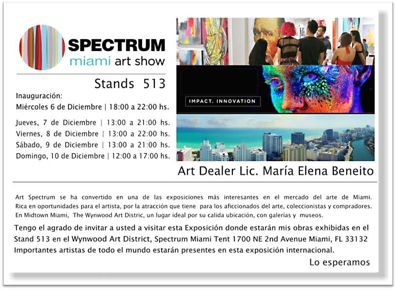 Flyer de la Exposición