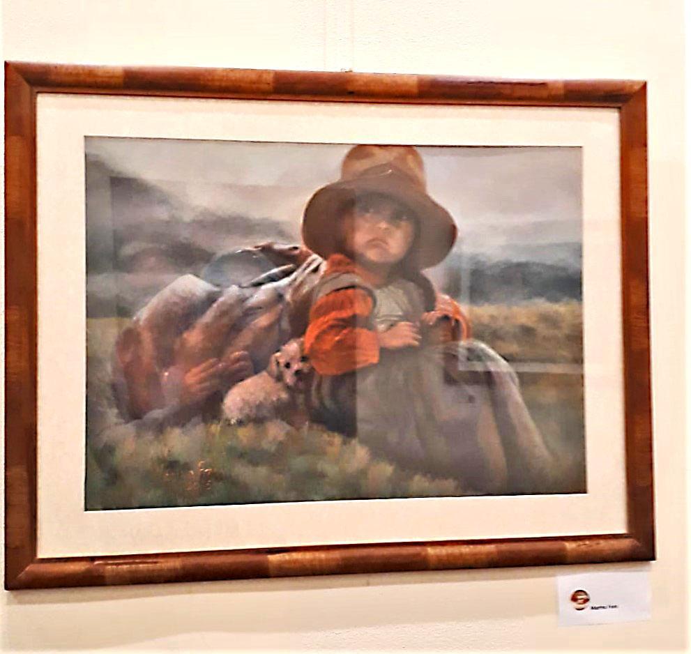 Obra "La niña de cobre" de Marina Fons.