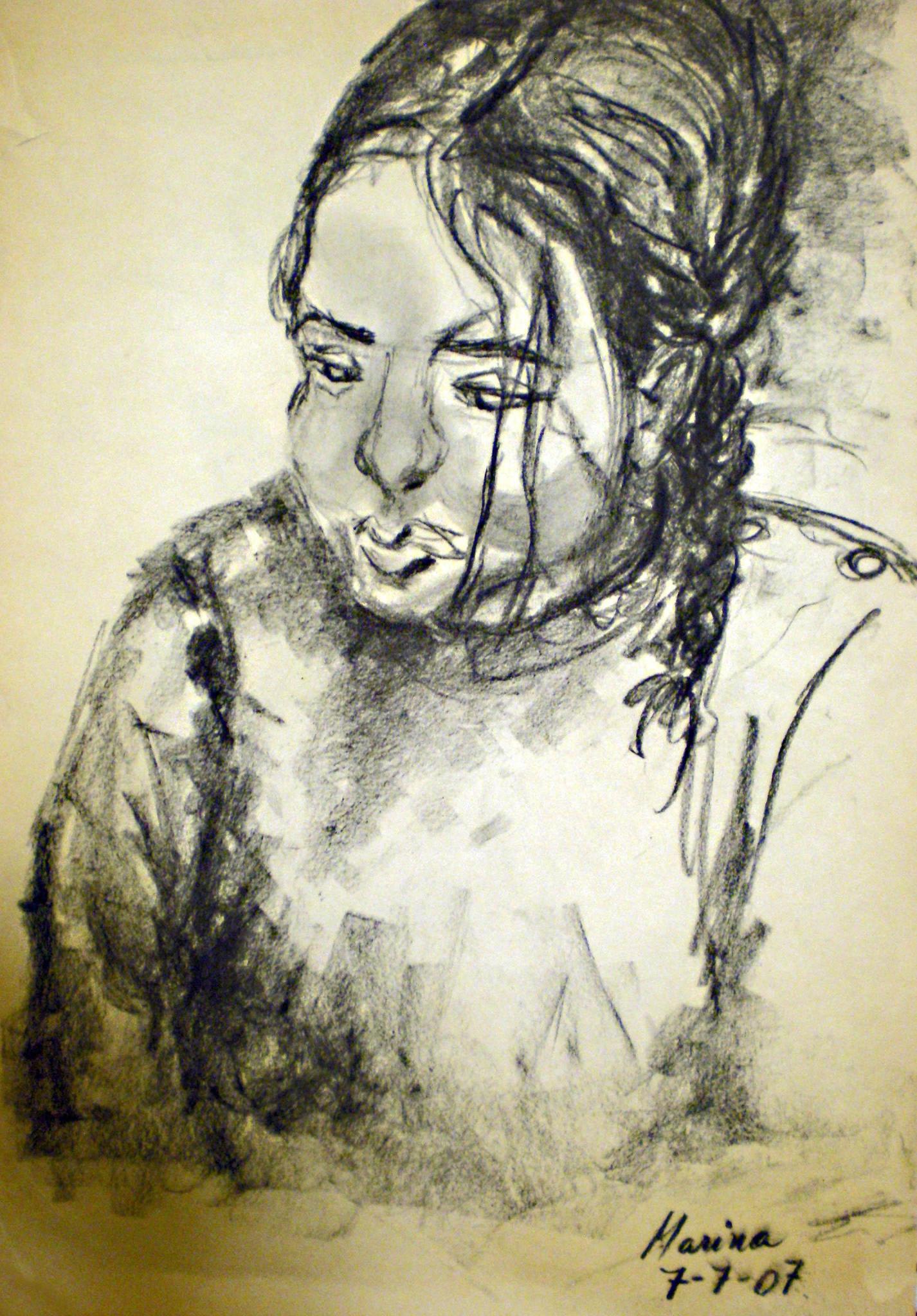 Carbonilla, 345x30 cm.